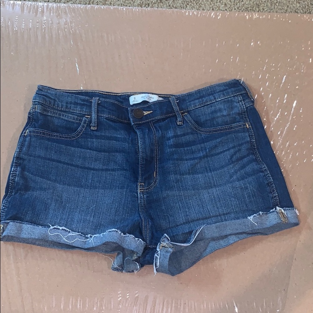 Plain Jean Shorts